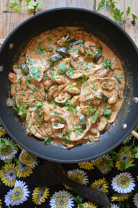 stove top pork with zucchini
