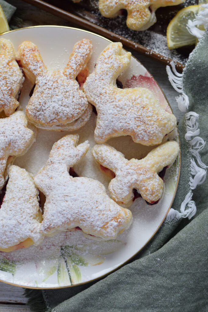 Easter filled pasteries.