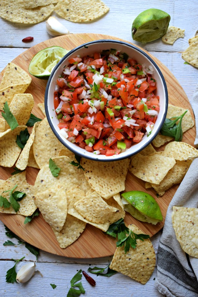 homemade pico de gallo