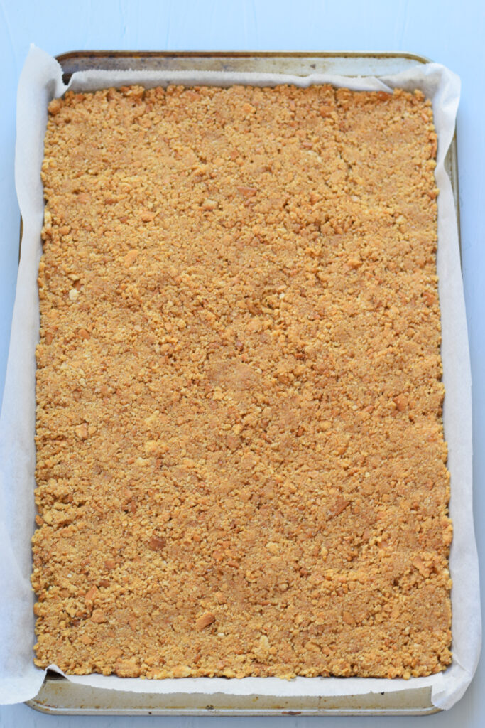 Ready to bake cookie base.