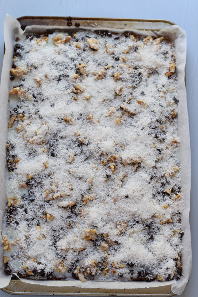 Ready to bake cookie bars.