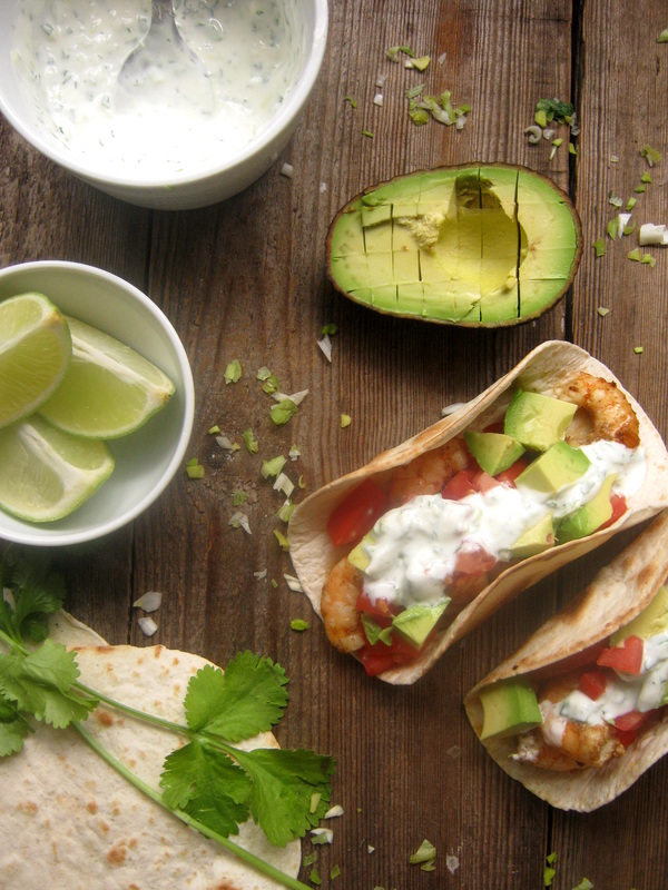 shrimp tacos