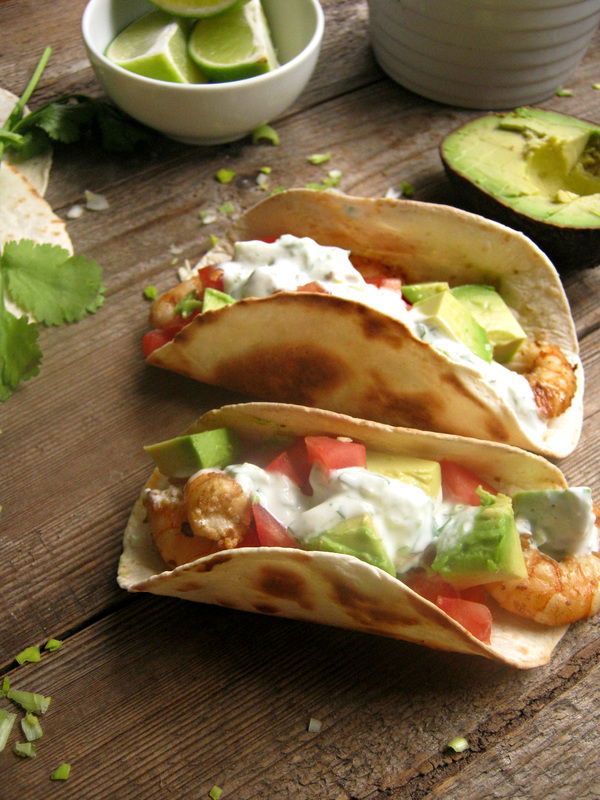 shrimp tacos